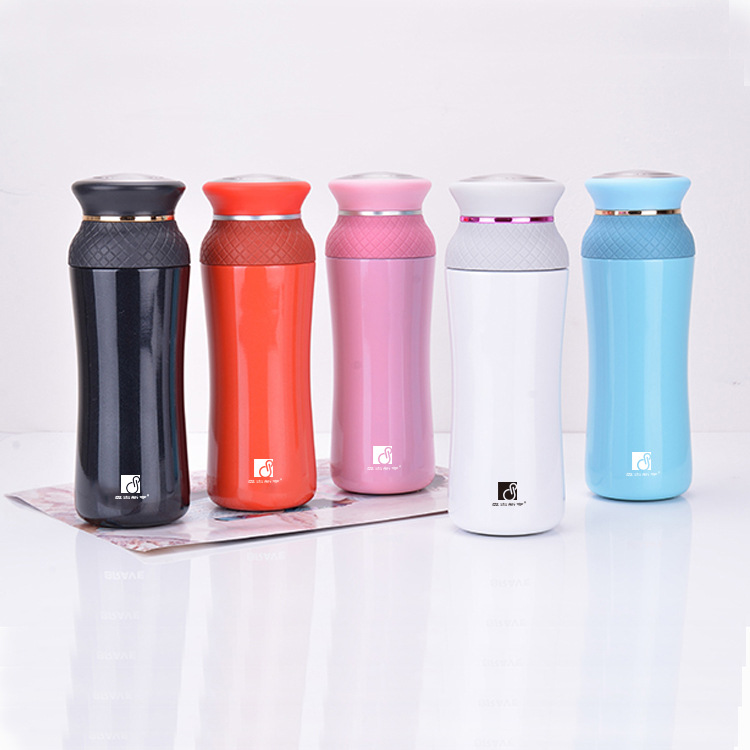 源头厂家不锈钢保温杯定制小蛮腰外观专利设计礼盒装高端礼品杯