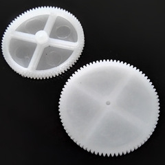 80-tooth plastic gear 802A transmission DIY science education car gear set robot accessory motor gear