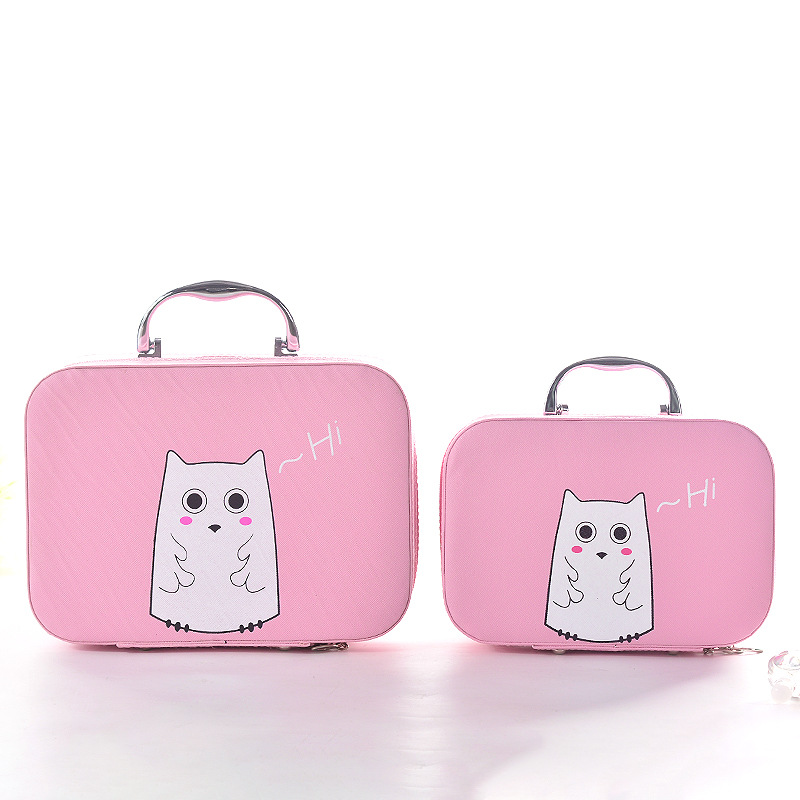 现货防水化妆收纳包洗漱化妆包便携卡通可爱洗漱收纳盒化妆盒批发|ms