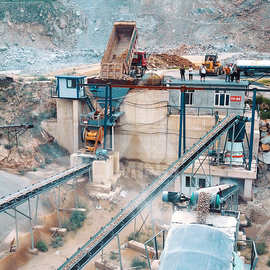 时产200吨石料生产线 石料厂生产线图片 开采石场要投资多少万