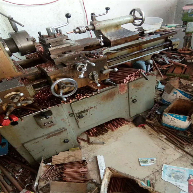 数控车床 NC机床精密加工紫黄铜件 打孔 折弯 车丝 铣扁