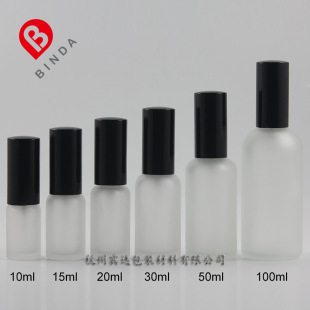 Alumina nozzle 10/15/20/30/50/100ml transparent chlorite raw material glass emulsion bottle mist spray bottle
