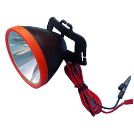 逐光3099 电鱼12V宽电压头灯15W 带夹子  LED防水 厂家直供