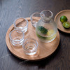 Japanese glossy wineglass, set
