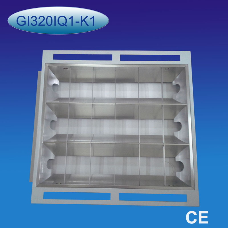 飞利浦电子镇3x14W空调出风口灯盘600*600空调灯盘三管T5格栅灯盘