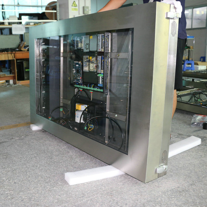 厂家提供55寸立式广告机 双屏广告机 酒店广告机