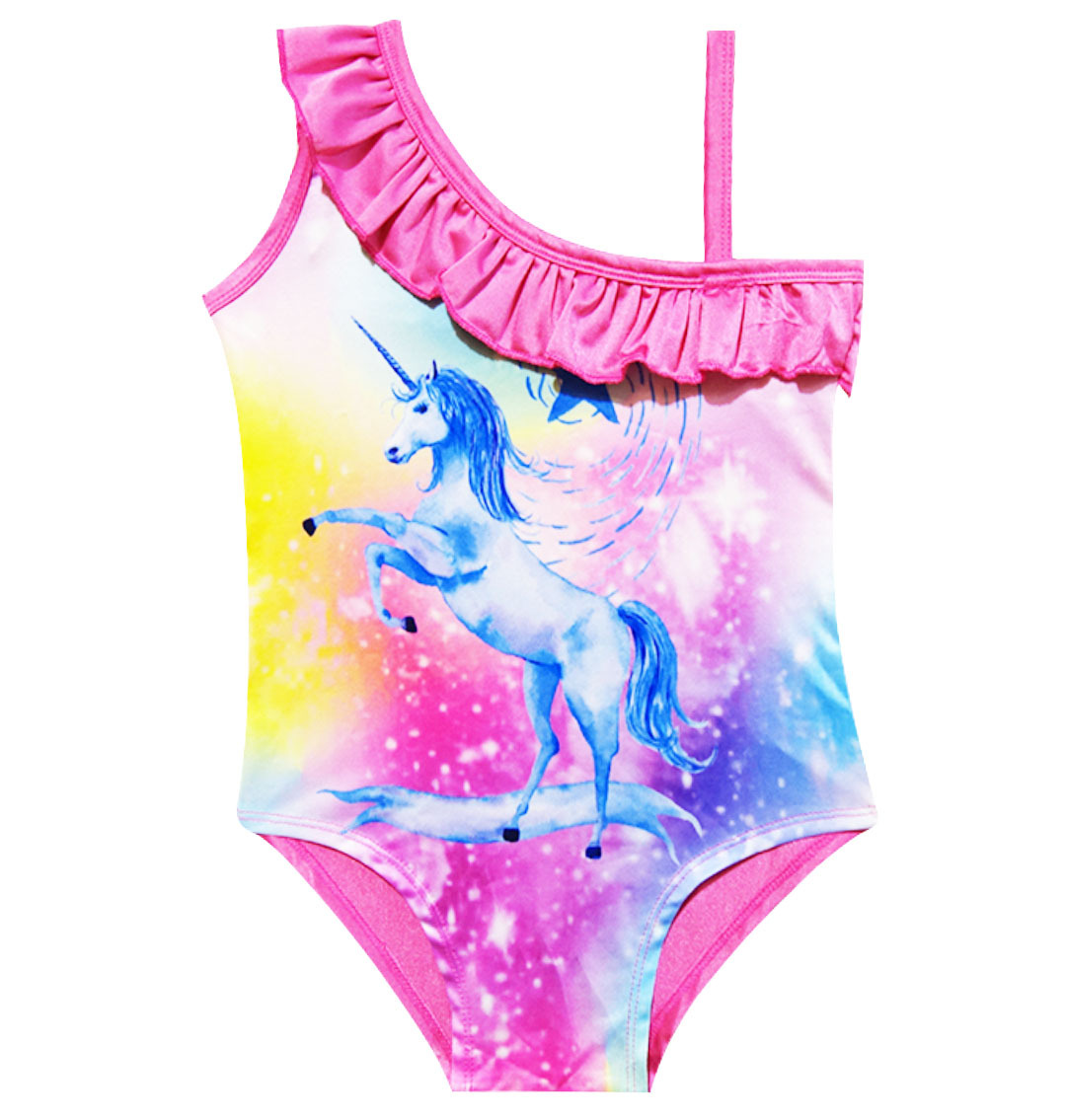 One Pieces Online Sale 2019 Kids Swimwear Cartoons Girls Unicorm One