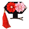 Children's hairgrip with tassels, hair accessory, European style