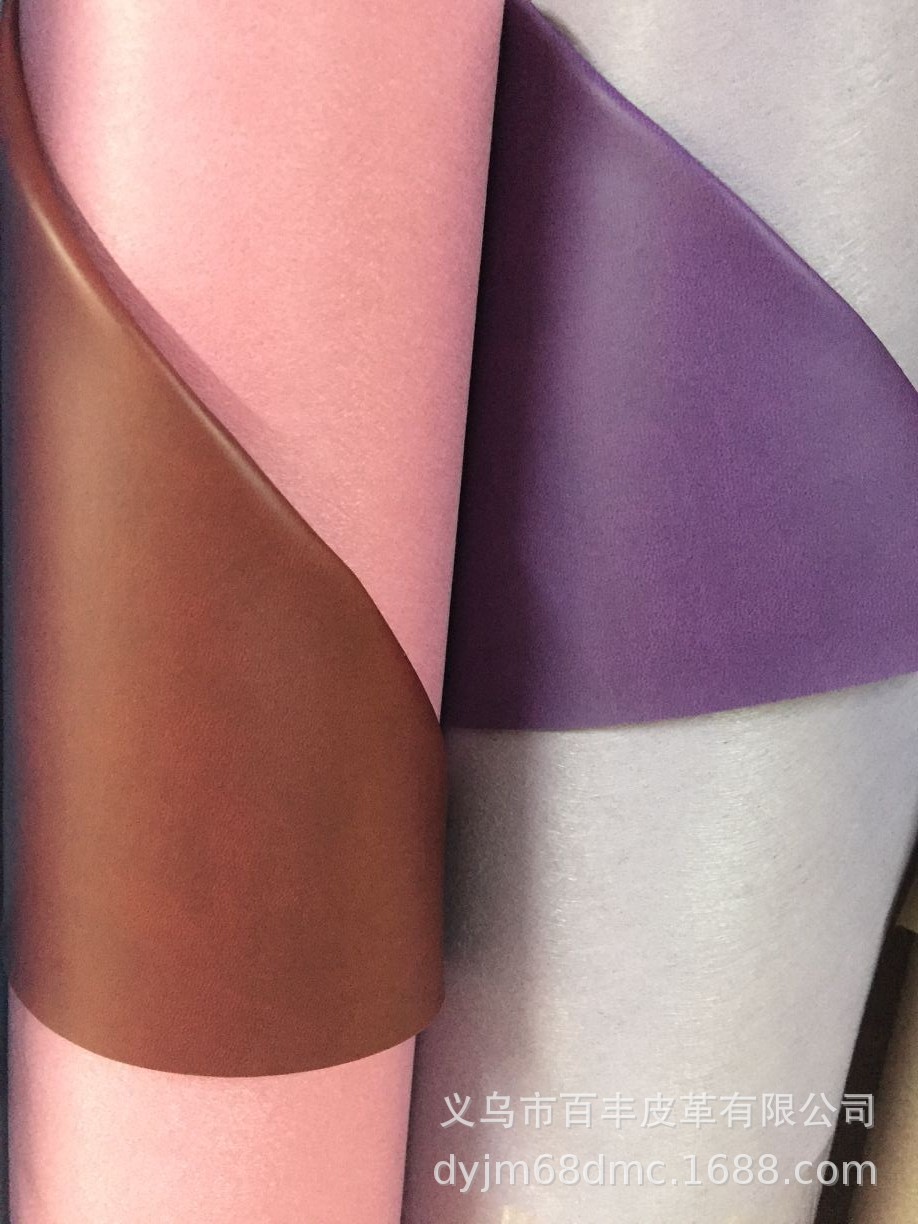 Hot-pressed color-changing leather packaging is available in stock for use in boxes, packaging, clothing accessories, leather labels, etc detail image 9