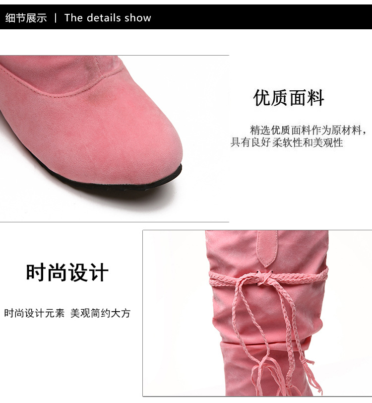 Bottes femme en Daim - Ref 3354693 Image 14