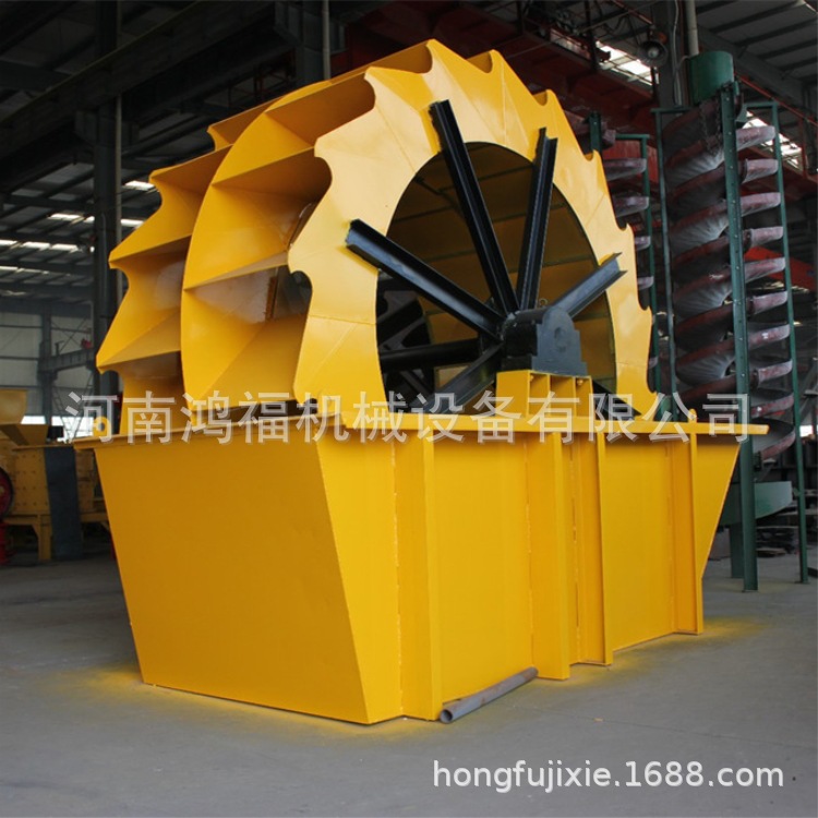 新型洗砂机 铜铁矿石粉洗砂机 双螺旋筛沙洗沙一体机 洗砂生产线