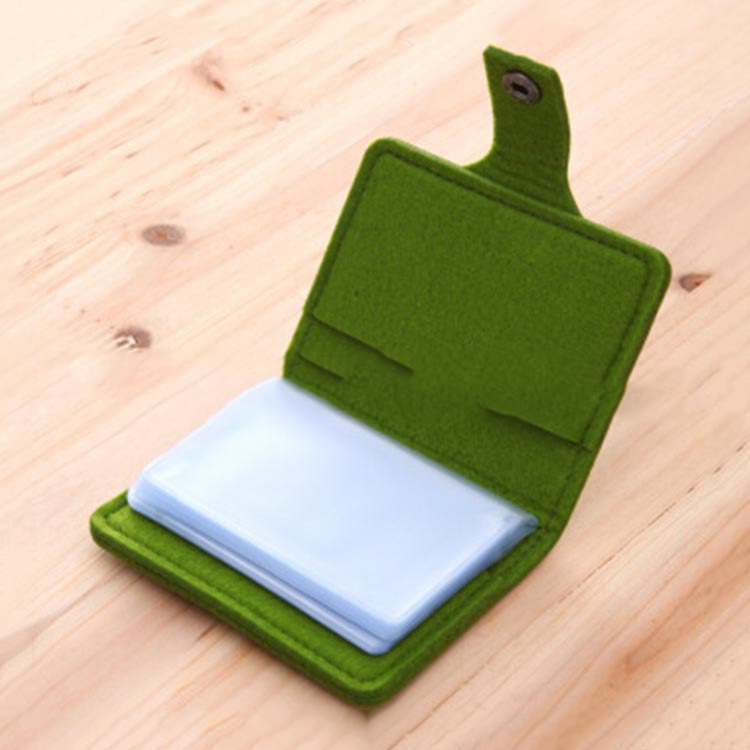 毛毡卡包多色可选 简约纯色毛毡包 多种款式可选批发供应
