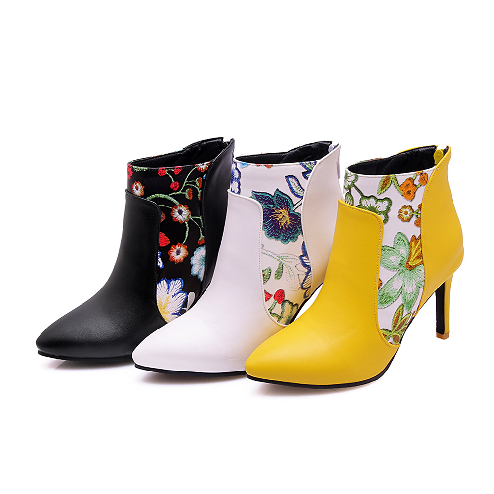 Bottes femme en PU artificiel - Ref 3355087 Image 1