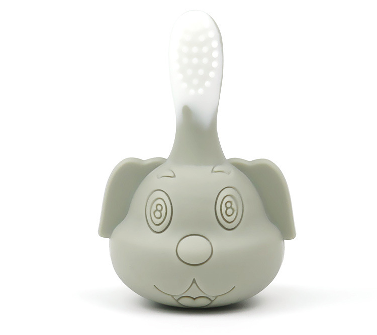 Baby Silicone Toothbrush - Multi-Color Options