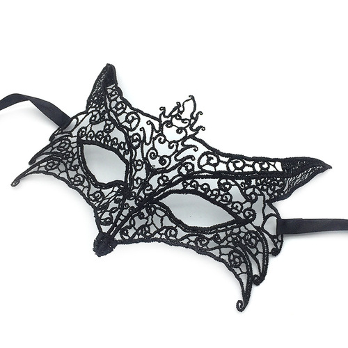 Fox Sexy Eye Mask Masquerade Lace Mask Female Halloween Sexy Half Face Party Adult Performance Props