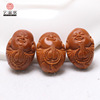 Factory wholesale olive core carving is full of heart to the Buddha's red leather old oil nucleus, quiet heart, small sand Madiwen, play olive nucleus