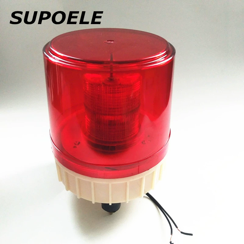 Светодиодная Стробоскопическая сигнализация LTE-5181 сигнальная лампа для строительной будки большого размера 220 В