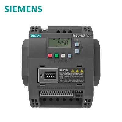 西门子 SINAMICS V20 1AC 220V变频器,无内置滤波器;6SL3210-5B