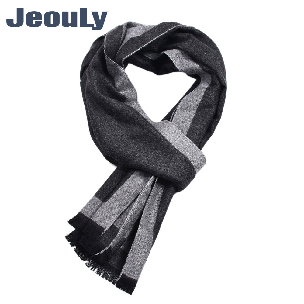 Bufanda hombre reversible de cuadros efecto cachemir otoño invierno_voghion.com