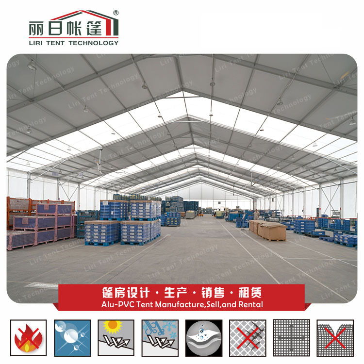 上海60米大型仓储篷房 工业仓库篷大型工地 销售租赁