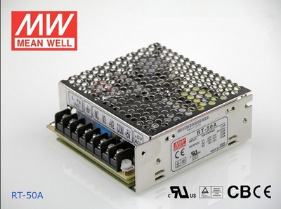 台湾明纬开关电源RT-50A 50W 5V/4A 12V/2A -5V/0.5A