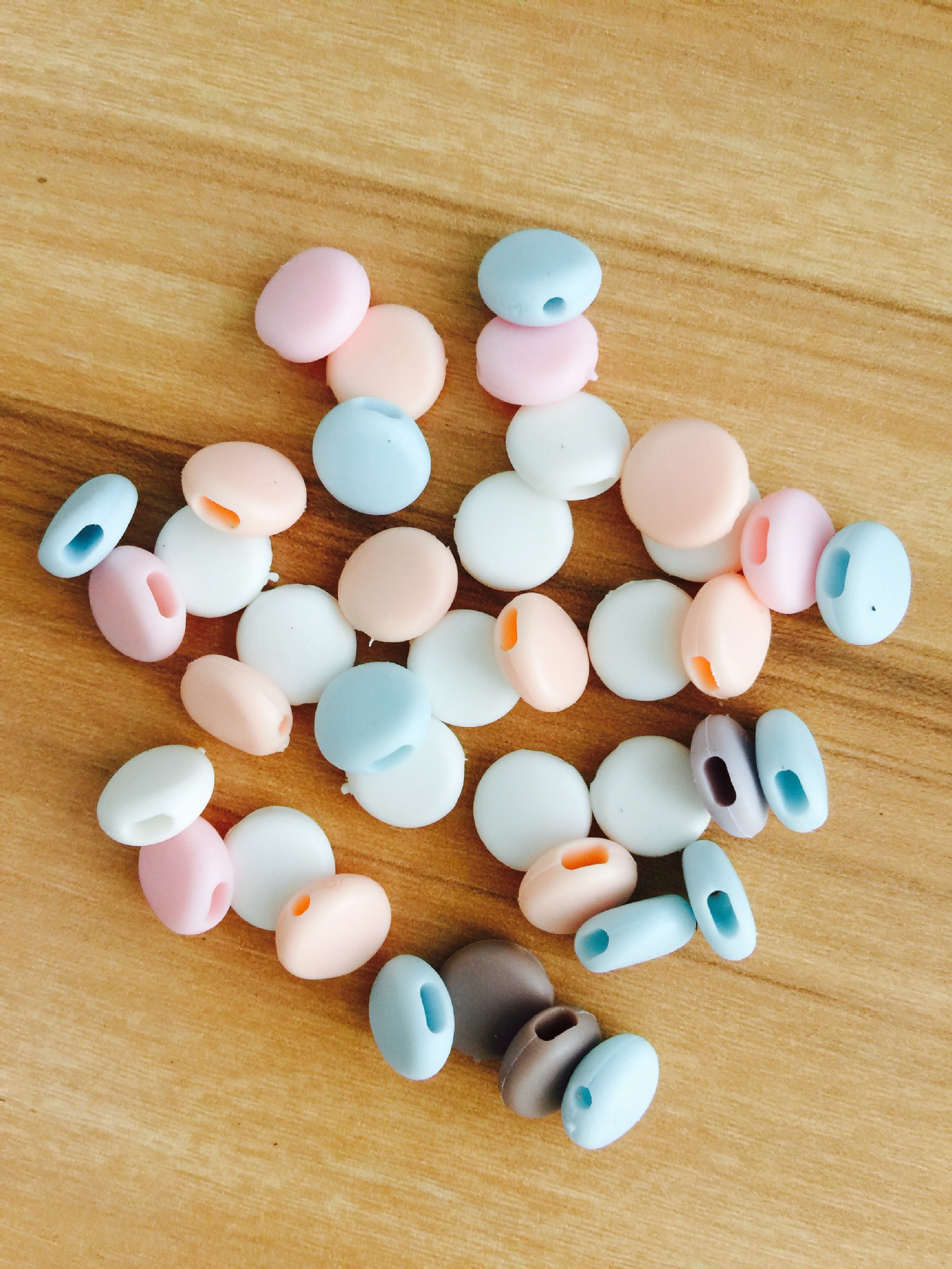 口罩调节扣 口罩带松紧扣 口罩配件硅胶扣 口罩软胶松紧调节扣厂