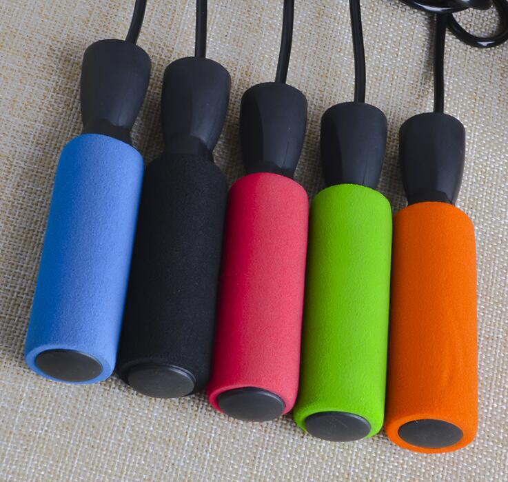 热销跳绳海绵手柄学生中考专用轴承跳绳厂家直销特价赠品批发现货|ru