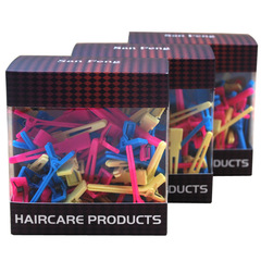 美發定位燙固定夾子男士紋理燙皮卡路燙染定位小號髮夾髮根蓬鬆夾