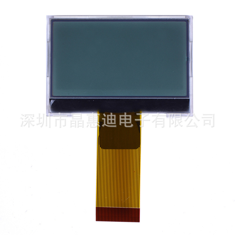 Һģ/12864/2/ͼε/ڰ/JHD12864-G123BTW-G/