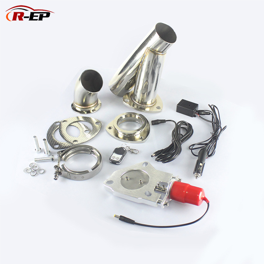 Car Modified Exhaust Pipe Remote Control Electronic Control Valve Universal Electric Variable Sound Valve2.252.53.0inch