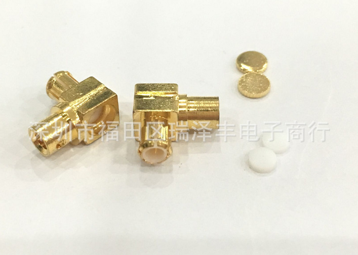 供应射频头MCX-JWB2焊RG405 086半柔电缆同轴连接器