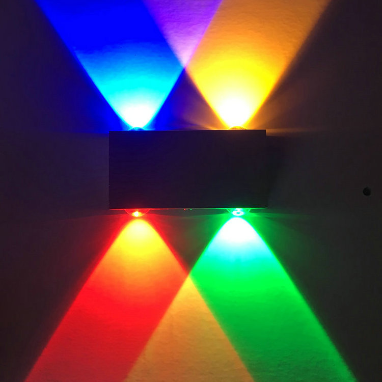 批發鋁材創意壁燈led4w走廊過道背景牆裝飾燈酒店ktv會所燈具