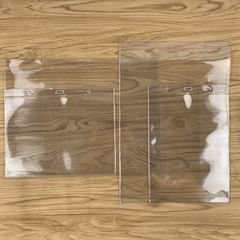 Business License Copy Protective Cover Transparent Plastic Jacket License Frame A4A5 Horizontal and Vertical Wall Hanging Advertising Factory Customization