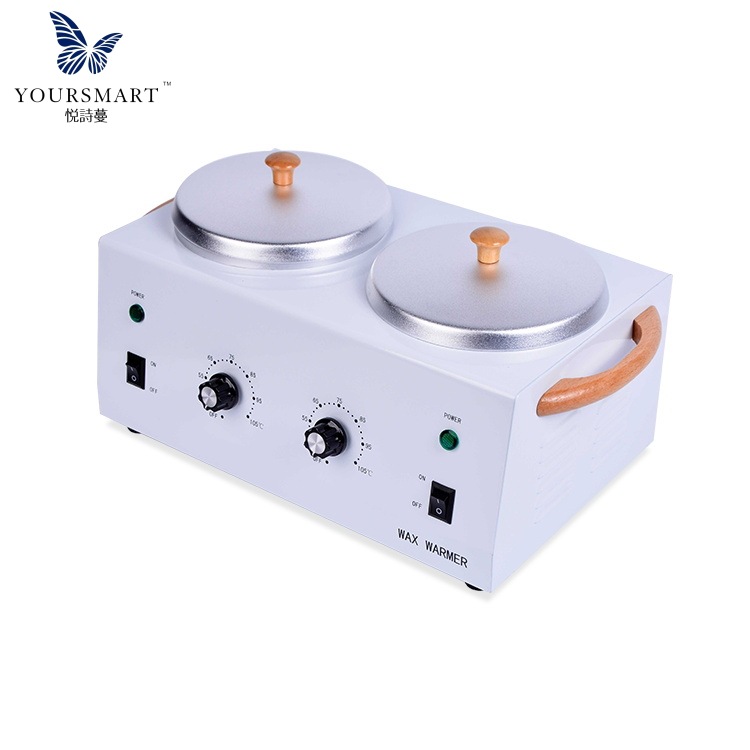 新款男女蜡豆罐蜡脱毛蜡疗机 双锅热融蜡机Depilatory Heater