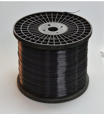 供應1.8PET塑鋼線大棚養殖聚酯帶軸黑色小型水果支撐線質量保障