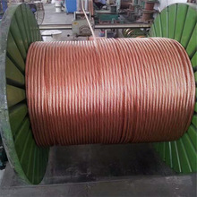 防雷接地材料銅覆鋼絞線 鍍錫銅絞線 PVC包塑接地線