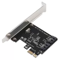 PCI-E на 2 порта STA3.0 карта расширения ASM1061 содержит короткий барьер
