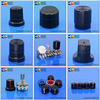 Factory direct -selling potentiometer knob glue wood plastic aluminum metal car audio amplifier potentiometer cap