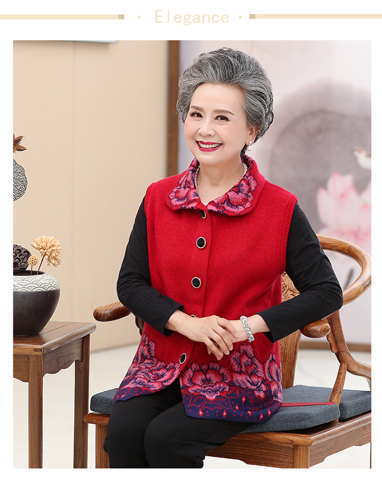 Gilet femme MOUTON ROUGE en Tricot - Ref 3317920 Image 16