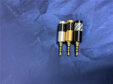 碳纤维 3.5四级镀金插头 欧亚德  3.5四级插头 3.5插头 6.2孔