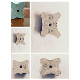 土工垫及垫块;塑料建材;金属建材