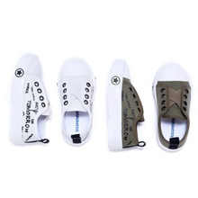 现货外贸速卖通亚马逊热卖童鞋帆布鞋儿童绿色一件代发 G605