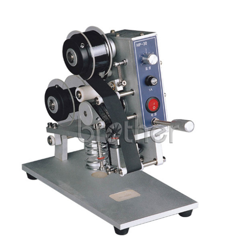 多奇DY-8三排手压电动色带打码机印字打码机色带直热式手动打码机