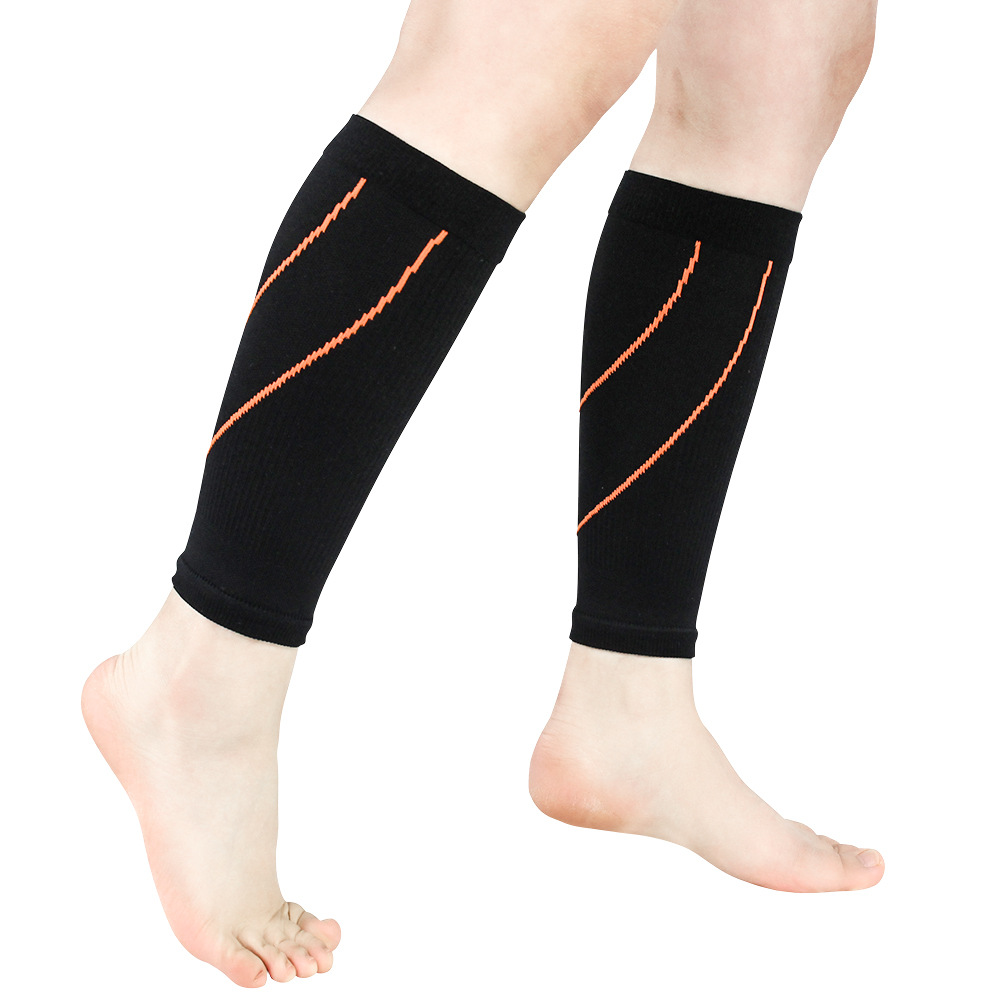 腿套 骑行 压力护腿男女士健身装备足球篮球小腿套护腿襪定制|ms
