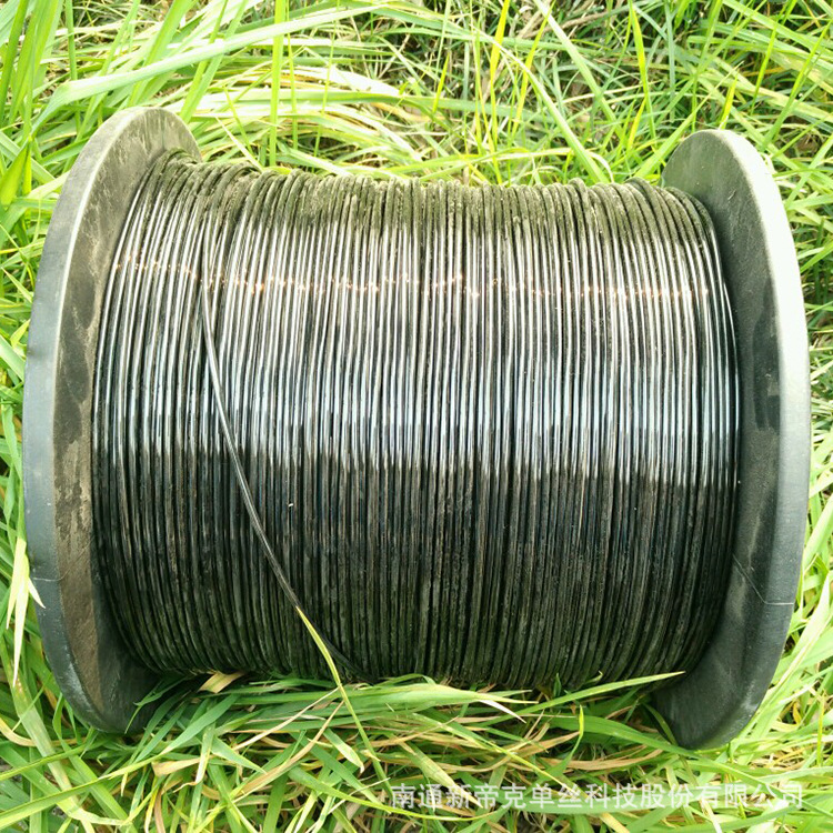 黑色2.0mm托幕线塑钢绳涤纶抗紫外线温室大棚用果树支撑线