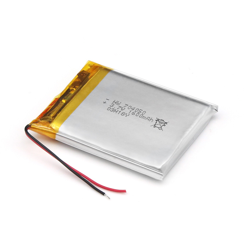 704050 1600mAh软包聚合物锂电池 美容仪按摩仪聚合物锂电池