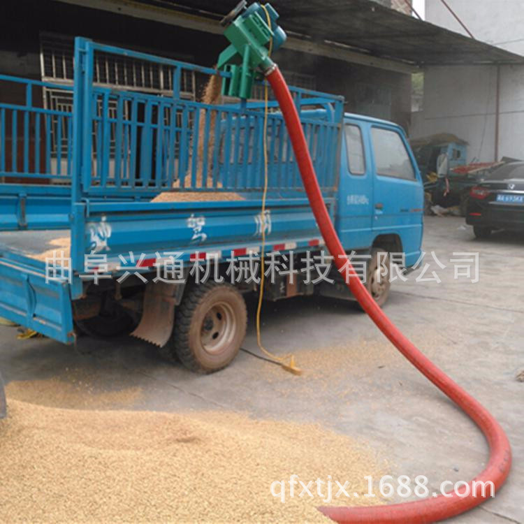 全自动吸粮机真空上料 小型粮库软管输送机 小型吸粮机