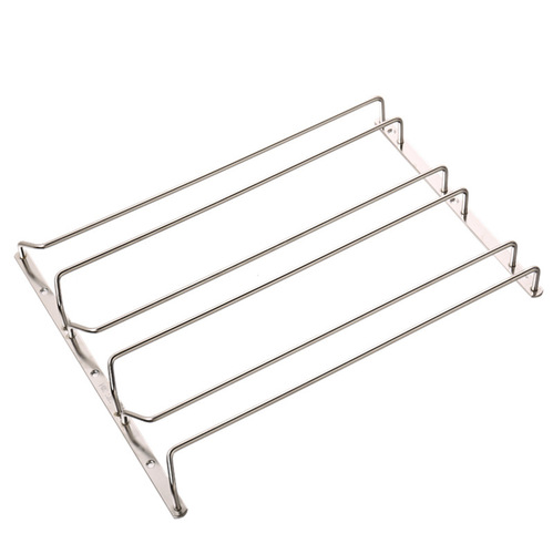 Dropshipping - 304 Stainless Steel Wine Glass Holder Upside Down Wine Glass Rack Hanging Wine Glass Mount