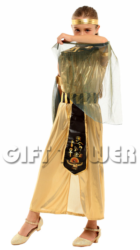 Stage performance costume Carnival G-0367 Egyptian cute little princess role-playing costume Halloween performance costume detail image 4