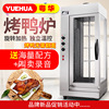 Beijing roast duck electrothermal fully automatic Grilled bird box Gas Chicken oven Roast fish commercial rotate Pork oven